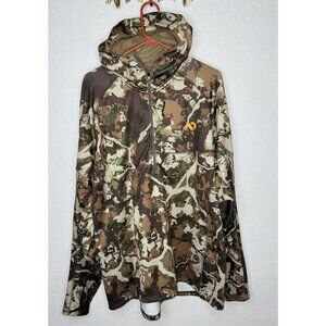 First Lite Klamath Hoodie 1/4 Zip Size XL Camo Hunting Fleece New R
